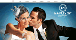 Desktop Screenshot of maineventweddings.com